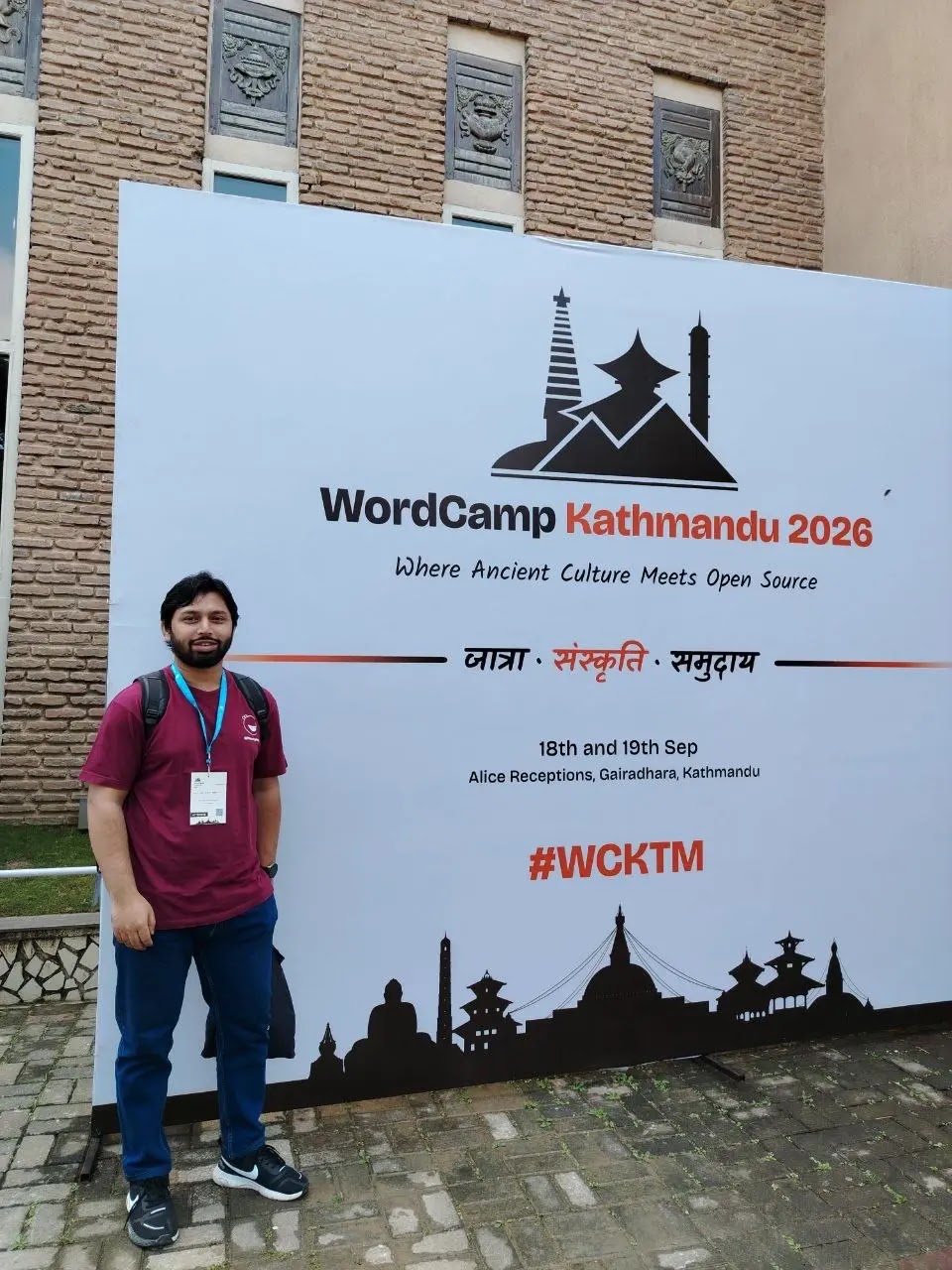 Nishat Shahriyar at WordCamp Kathmandu 2026