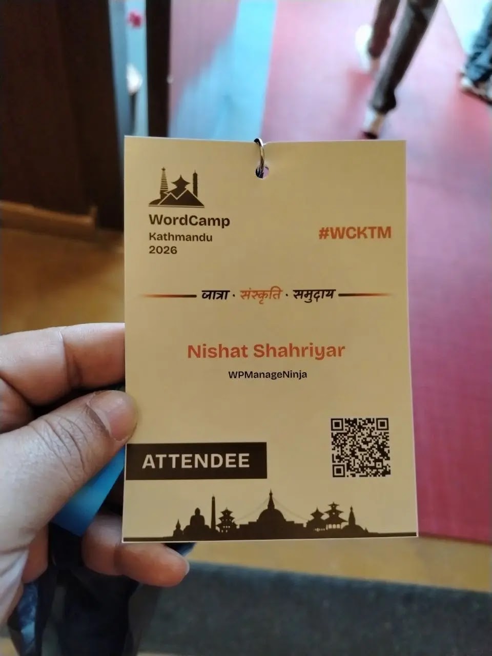 Nishat Shahriyar at WordCamp Kathmandu 2026