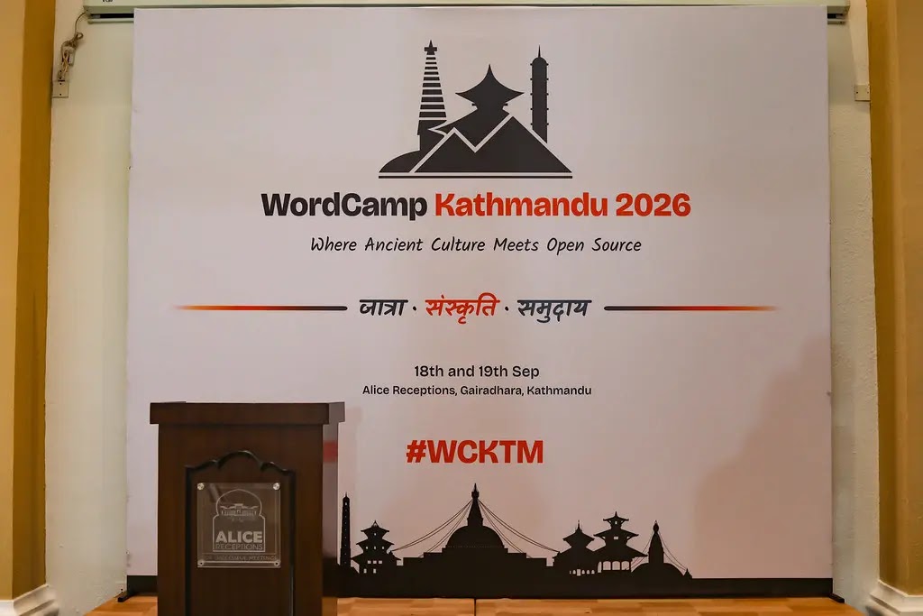 Contributor day - Nishat Shahriyar at WordCamp Kathmandu 2026