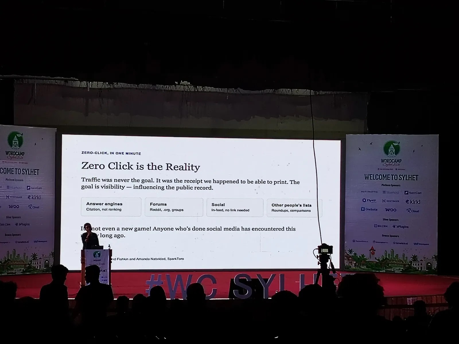 Russel’s session: After the Click: What to Measure When Search Stops Sending Traffic - WordCamp Sylhet 2026 - Nishat Shahriyar - WP More!