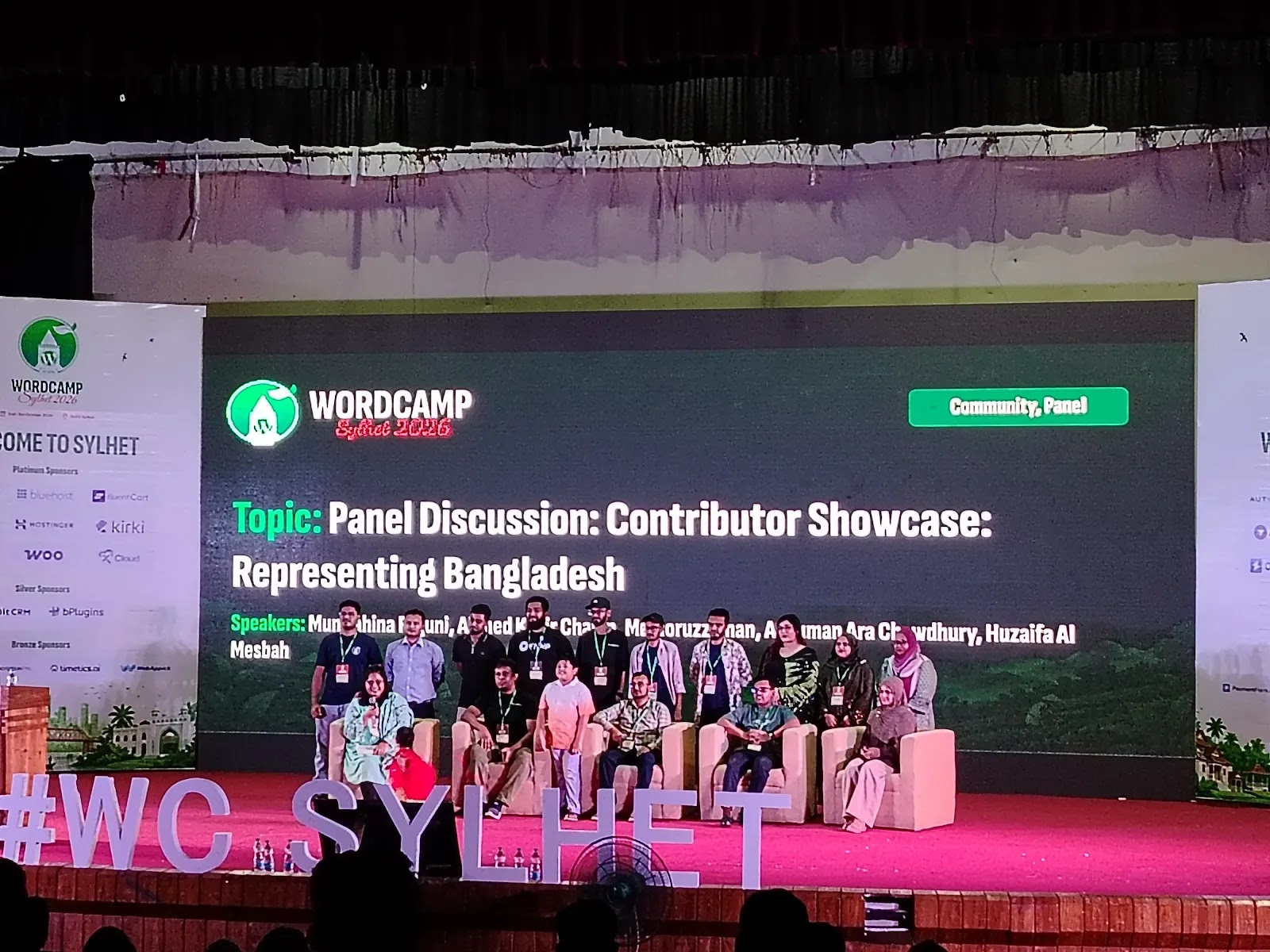 Panel talk: Contributor Discussion: Representing Bangladesh - WordCamp Sylhet 2026 - Nishat Shahriyar - WP More!