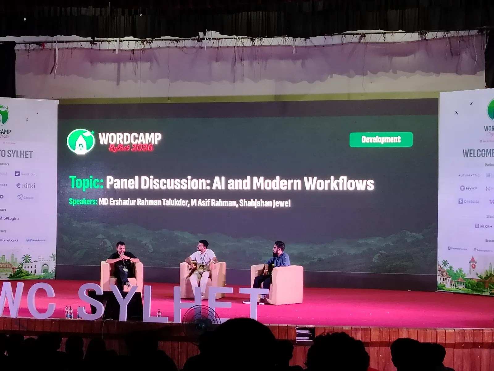 Panel talk: AI and Modern Workflows - WordCamp Sylhet 2026 - Nishat Shahriyar - WP More!